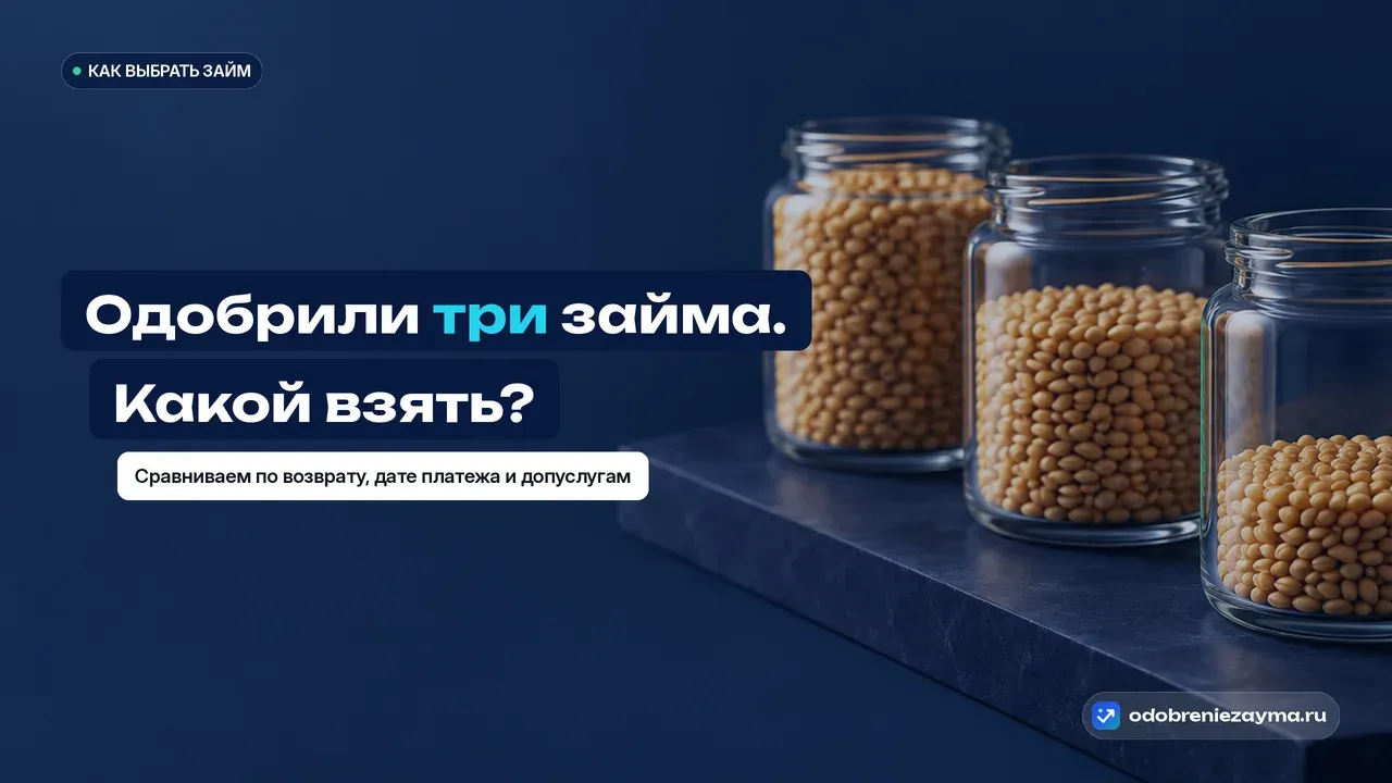 Три одинаковые стеклянные банки с золотистым зерном на разном уровне на тёмно-синей плите, ближняя подсвечена тёплым бирюзовым светом