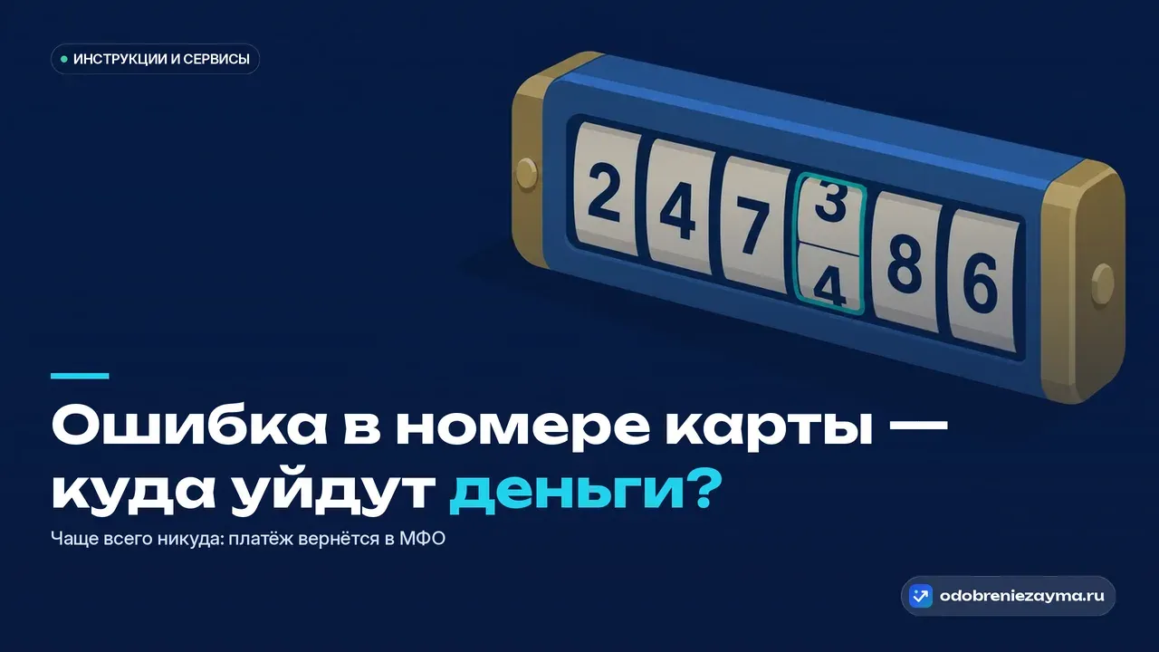 Механический роликовый счётчик из латуни: пять барабанов показывают ровные цифры, а один сбит и застыл между двумя — метафора одной ошибочной цифры в номере карты.