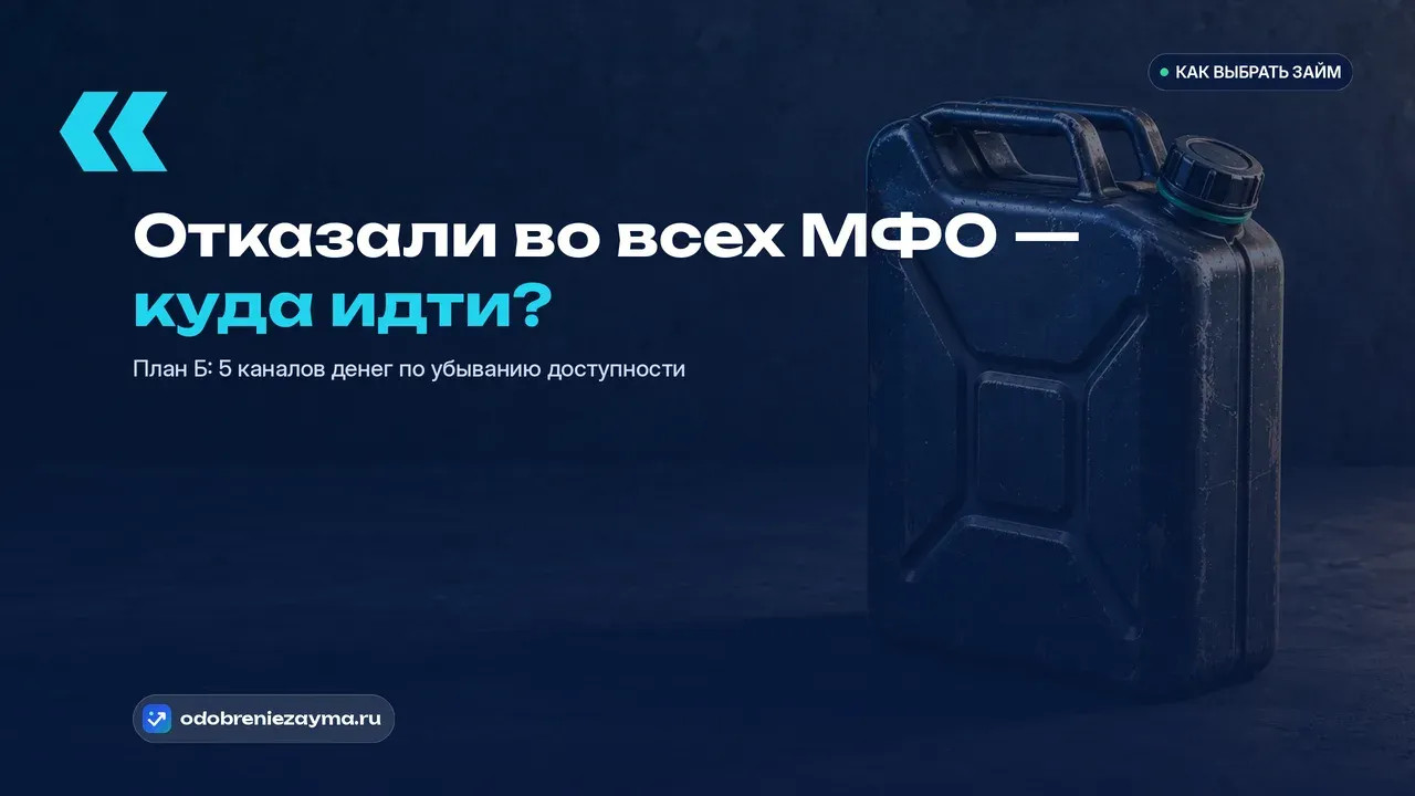 Запасная металлическая топливная канистра с бирюзовой пробкой стоит у тёмной стены — метафора резервного плана, когда основной источник иссяк.