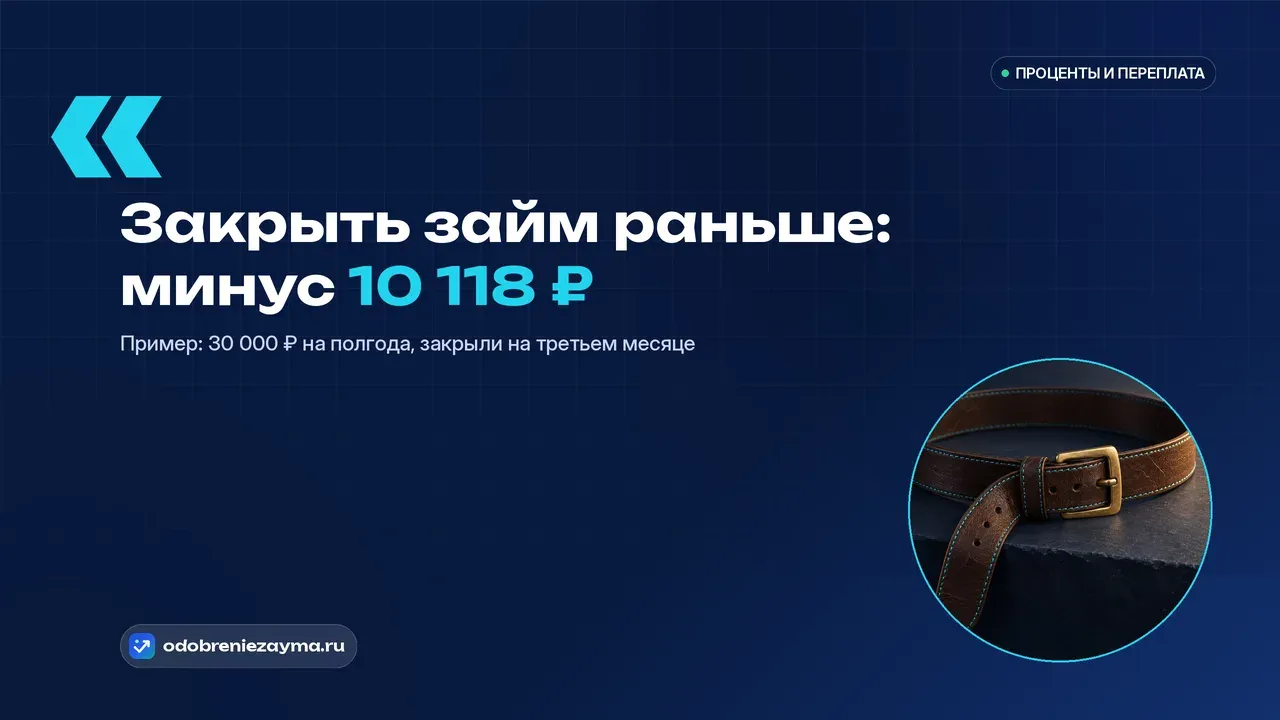 Кожаный ремень с бирюзовой строчкой застёгнут не в крайнее отверстие, а на три раньше, свободный хвост свисает с тёмно-синей плиты